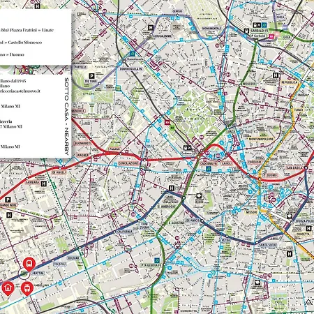 Appartement Attico Lux - Trilocale Con Garage Metropolitana Blu